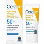 Cerave Hydrating Mineral Sunscreen SPF 50+